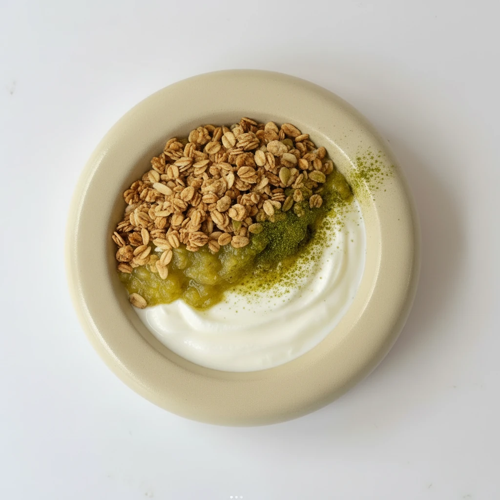 Joghurt mit Zucchini-Marmelade & Granola