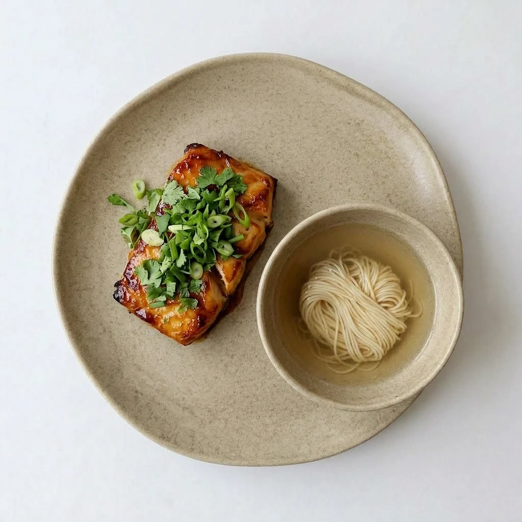 Miso Cod & Nudelsuppe
